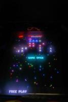 'Galaga' Midway American dedicated upright cabinet - 8
