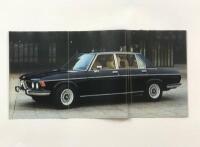 B.M.W: An original 1976 B.M.W 2500, 3.0s, 3.0si, 2.8L, 3.0L, 3.3 Li fold-out sales brochure - 2