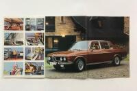 B.M.W: An original 1976 B.M.W 2500, 3.0s, 3.0si, 2.8L, 3.0L, 3.3 Li fold-out sales brochure - 4