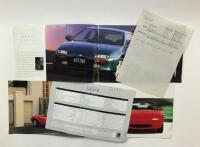 MAZDA: A group of Mazda sales brochures. MX-5 sales brochure - 2