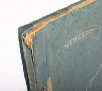 An original circa 1949&ndash;1950 Spare Parts Catalogue, with an inserted Kallin Motors Limited cover letter and a 1949 letter from service manager Paul Richardson regarding "B" Rapide frame No. R2536. - 3
