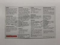 KOENIGSEGG: A Koenigsegg CCR double sided sales brochure - 2