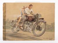 A rare circa 1950/51 23 page Vincent sales brochure outlining various models and racing success&nbsp;around the world including Australia, printed in England