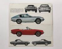 MASERATI MISTRAL: A Maserati Mistral factory sales brochure for Coupe and Spyder - 3