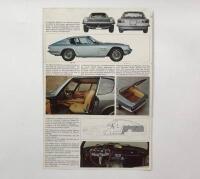 MASERATI MISTRAL: A Maserati Mistral factory sales brochure for Coupe and Spyder - 4