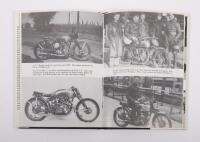 A hardcover copy of 'Vincent, Fifty Years of the Marque' by P.C Vincent - 2