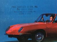 FIAT 850 SPIDER: An original four page Fiat 850 Spider sales brochure - 2