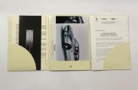ALFRED DUNHILL DB7: An Alfred Dunhill DB7 information kit - 2