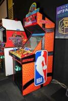 'NBA Jam Tournament Edition' Midway dedicated LAI upright cabinet, 26' Nanao monitor - 2