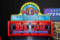 'NBA Jam Tournament Edition' Midway dedicated LAI upright cabinet, 26' Nanao monitor - 3