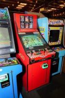 Neo-Geo rare 6-slot LAI Australian 2-player cabinet fitted with Metal Slug,&nbsp;Puzzle Bobble, Blaxing Star, Windjammers, Bust-A-Move & Pulstar fitted