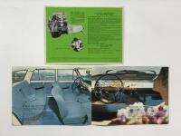 FIAT: Two Fiat sales brochures. 1300 - 1500 station wagon & 1500 sales brochures - 3