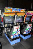 'Sega Rally Championship' Japanese&nbsp;twin&nbsp;driver machines,&nbsp;featuring the famed Lancia Delta HF Integale & Toyota Celica GT Four