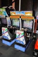 'Sega Rally Championship' Japanese&nbsp;twin&nbsp;driver machines,&nbsp;featuring the famed Lancia Delta HF Integale & Toyota Celica GT Four - 2