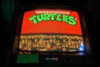 Teenage Mutant Ninja Turtles 4-player LAI Australian dedicated upright cabinet, with turtles in time (TMNT part 20 gameboard and rare purple joy stick, 26' Nanao monitor - 6