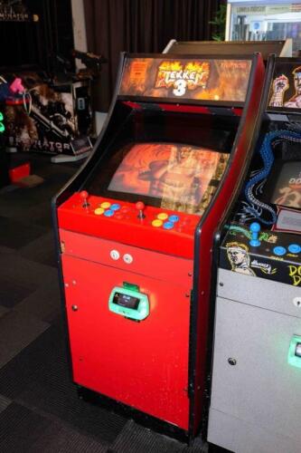 'Tekken 3' Namco's Tekken 3 in original LAI lowboy conversion cabinet