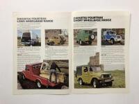 DAIHATSU: A Daihatsu Fourtrak sales brochure - 4