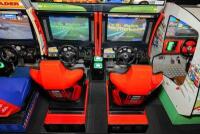 'Scud Race' Sega Japanese twin driving machines - 2
