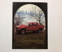 LAMBORGHINI: An original Lamborghini LM002 sales brochure