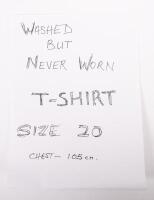 A circa 1980s 'Vincent Comet' motorcycle t-shirt, Bond's size 20 'To Fit Chest 105cm - 5