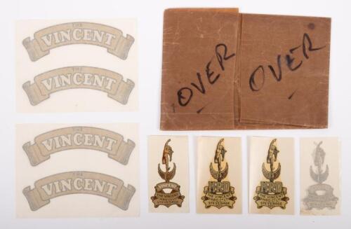 37 · A collection of early Vincent transfers