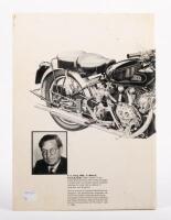 A hardcover 1979 printed edition of 'Restoring and Tuning Classic Motor Cycles' by P.E. Irving, M.B.E.&nbsp; - 3