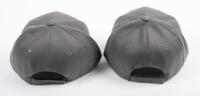 A pair of grey 'The Vincent Racing Team' caps, adjustable, One size fits most'&nbsp; - 2
