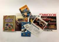 HOLDEN: An assortment of Holden literature. Sales brochures, Holden publications
