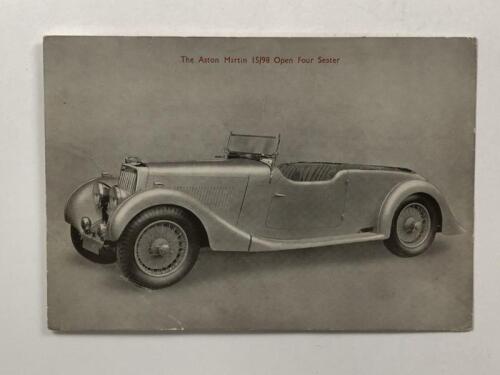 ASTON MARTIN 15/98: An original 1939 Aston Martin 15/98 specification card.