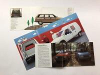 CITROEN: Three Citroen colour sales brochures - 2