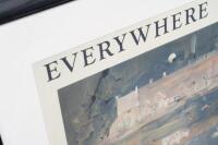 SHELL: A reprint after the original 1952 Mary Kessell Shell 'Everywhere You Go, You Can Be Sure Of Shell' artwork depicting Arlington Row, Bibury, England. Framed and glazed 84.5cm high, 103.5cm wide overall - 3