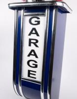 MG: A modern wall mountable 'MG Garage' sign with ability to illuminate, measures approximately 92cm high, 40cm wide&nbsp; - 3