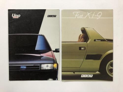 FIAT: Two Fiat sales brochures. Australian Fiat X1-9 sales brochure