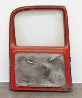 GOLDEN FLEECE: A c1950s-1960s door believed to be from an English commercial vehicle, painted in Golden Fleece scheme - 6