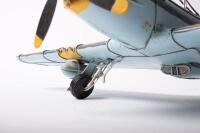 MUSTANG: A modern tin toy aeroplane in the style of a Mustang, 54cm wide&nbsp; - 2