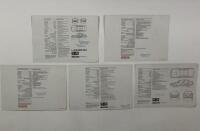 HONDA: Five 1990's Honda double-sided sales brochures. Civic, Prelude, Legend sales brochures - 3