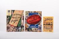 SPORTING: Three books on sport, including 'The Encyclopedia of League Footballers' by Jim Main and Russell Holmesby, '100 years of Australian Football 1897-1996' and one on Australian Cricket