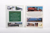 TRAIN ENCYCLOPEDIAS: Two hardcover encyclopedia books by Colin Garrat&nbsp;on trains including 'Steam & Rail' and 'Locomotives' - 2