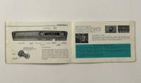 CHEVROLET: A 1966 Chevrolet Owner Manual. Issued by GM-H - 2