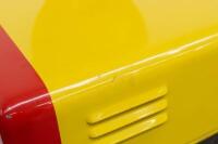 SHELL: A c1960s Wayne Model No.605B petrol pump, restored in Shell livery, approximately 190cm high overall - 12