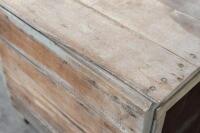 MEAT SAFE: A timber meat safe, 55cm high, 56cm wide, 42cm deep - 4