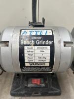 BENCH GRINDER: A 200mm Bench Grinder by TTI tools, Model MD3220VC, 240V, tested and working&nbsp; - 2