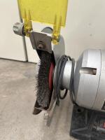 BENCH GRINDER: A 200mm Bench Grinder by TTI tools, Model MD3220VC, 240V, tested and working&nbsp; - 3