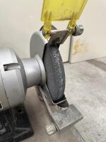 BENCH GRINDER: A 200mm Bench Grinder by TTI tools, Model MD3220VC, 240V, tested and working&nbsp; - 4