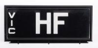 Victorian Signature Series plate 'HF', sold with rights to display - Location: Dingley Village] - 2