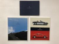 MASERATI: Three modern Maserati sales brochures. Coupe and Spyder sales brochures
