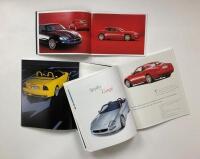 MASERATI: Three modern Maserati sales brochures. Coupe and Spyder sales brochures - 2