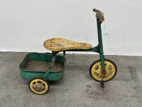 CYCLOPS: A 1960s Cyclops 'Dinkie Express' trike, 55cm high, 72cm long