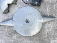 JAGUAR: A group of Jaguar Mark II 3.8 air cleaner parts. [Location: Sydney] - 6