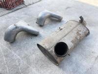 JAGUAR: A Jaguar S Type air filter and 2 air intakes. [Location: Sydney] - 4